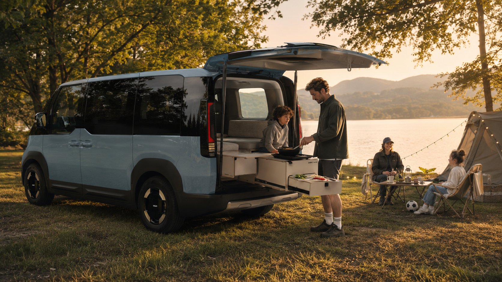 Kia pv5 camping edition